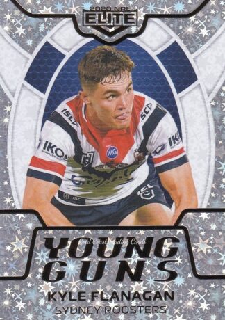 2020 NRL Elite Young Guns Parallel - YGP27 Kyle Flanagan Sydney Roosters
