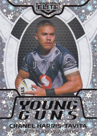 2020 NRL Elite Young Guns Parallel - YGP29 Chanel Harris-Tavita Warriors