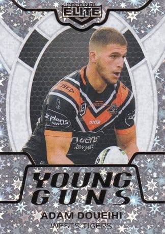 2020 NRL Elite Young Guns Parallel - YGP31 Adam Doueihi Wests Tigers