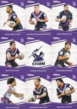 2020 NRL Traders Base Team Set - Melbourne Storm