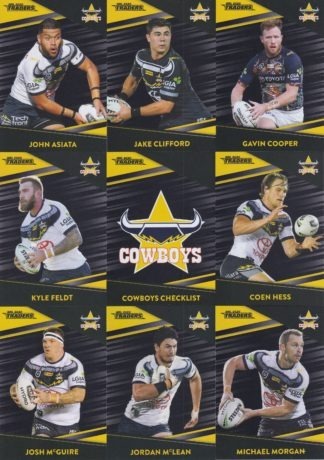 2020 NRL Traders Platinum Parallel Team Set - North QLD Cowboys