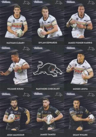 2020 NRL Traders Platinum Parallel Team Set - Penrith Panthers