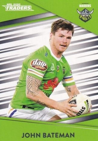 2020 NRL Traders Common Card - Base 012 John Bateman Canberra Raiders