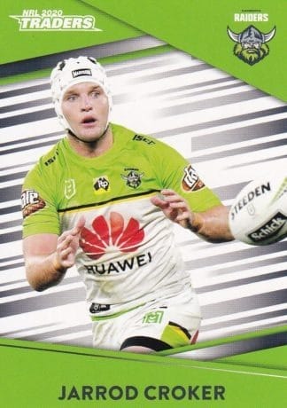 2020 NRL Traders Common Card - Base 014 Jarrod Croker Canberra Raiders