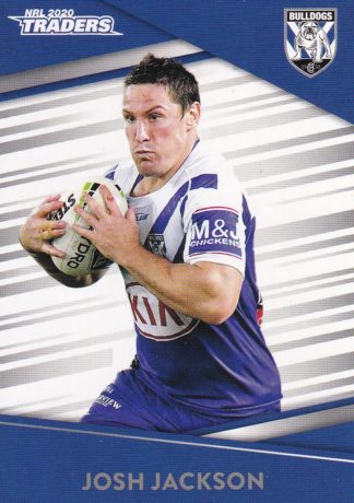 2020 NRL Traders Common Card - Base 026 Josh Jackson Canterbury Bulldogs