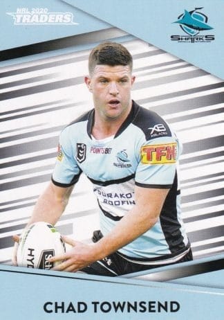 2020 NRL Traders Common Card - Base 038 Chad Townsend Cronulla Sharks