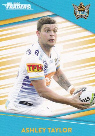 2020 NRL Traders Common Card - Base 049 Ashley Taylor Gold Coast Titans