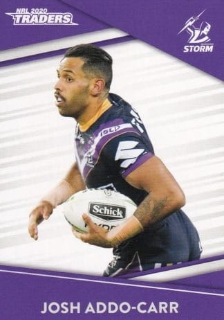 2020 NRL Traders Common Card - Base 062 Josh Addo-Carr Melbourne Storm