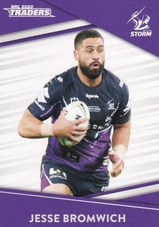 2020 NRL Traders Common Card - Base 064 Jesse Bromwich Melbourne Storm
