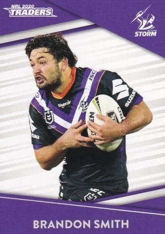 2020 NRL Traders Common Card - Base 069 Brandon Smith Melbourne Storm