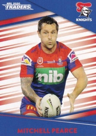 2020 NRL Traders Common Card - Base 077 Mitchell Pearce Newcastle Knights