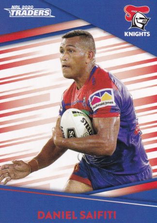 2020 NRL Traders Common Card - Base 079 Daniel Saifiti Newcastle Knights