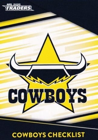 2020 NRL Traders Team Master Set #4 - North QLD Cowboys