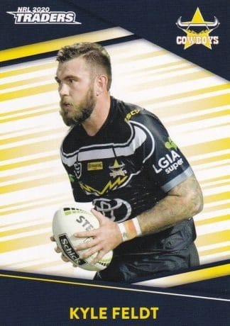 2020 NRL Traders Common Card - Base 085 Kyle Feldt North QLD Cowboys