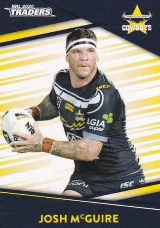 2020 NRL Traders Common Card - Base 087 Josh McGuire North QLD Cowboys