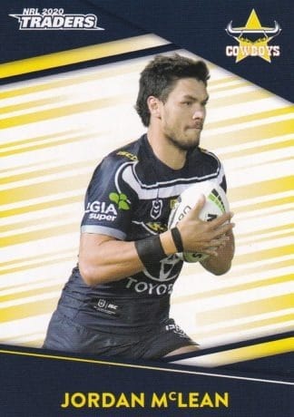 2020 NRL Traders Common Card - Base 088 Jordan McLean North QLD Cowboys
