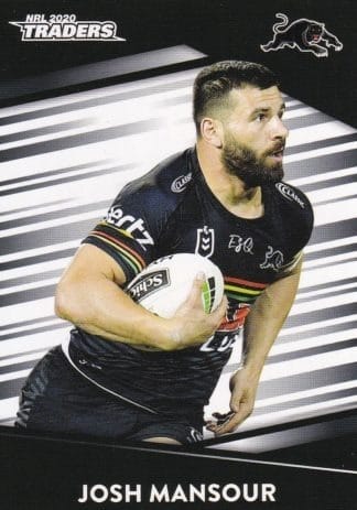2020 NRL Traders Common Card - Base 107 Josh Mansour Penrith Panthers