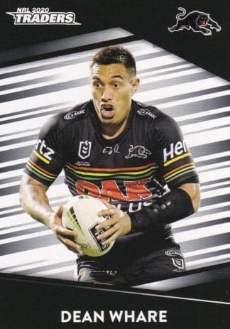 2020 NRL Traders Common Card - Base 109 Dean Whare Penrith Panthers