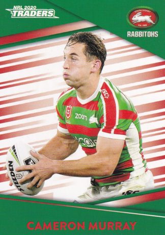 2020 NRL Traders Common Card - Base 118 Cameron Murray South Sydney Rabbitohs