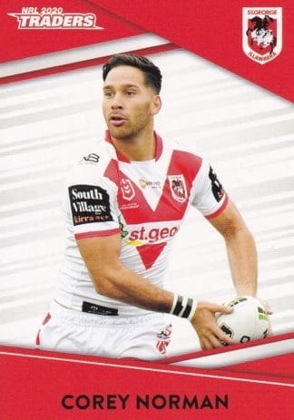 2020 NRL Traders Common Card - Base 128 Corey Norman St George Dragons