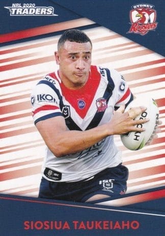 2020 NRL Traders Common Card - Base 138 Siosiua Taukeiaho Sydney Roosters