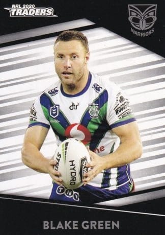 2020 NRL Traders Common Card - Base 144 Blake Green Warriors