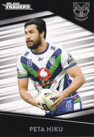 2020 NRL Traders Common Card - Base 145 Peta Hiku Warriors