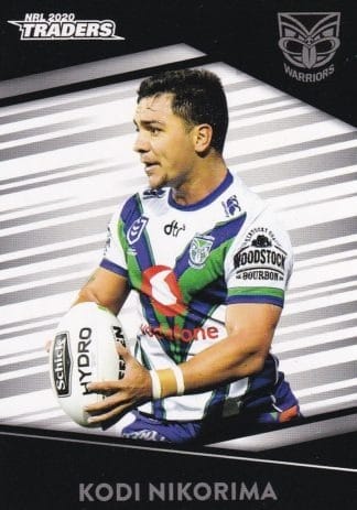 2020 NRL Traders Common Card - Base 147 Kodi Nikorima Warriors
