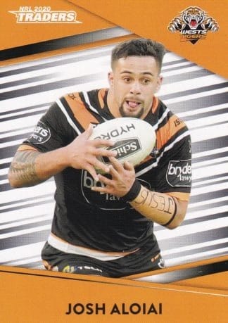 2020 NRL Traders Common Card - Base 152 Josh Aloiai West Tigers