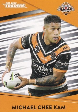 2020 NRL Traders Common Card - Base 154 Michael Chee Kam West Tigers