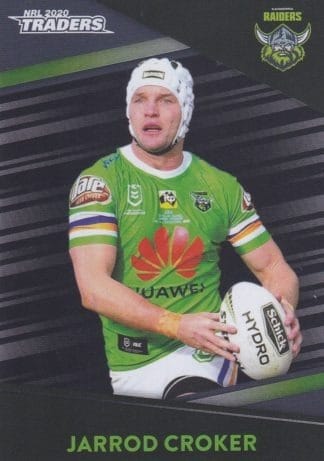 2020 NRL Traders Platinum Parallels - PS014 Jarrod Croker Canberra Raiders