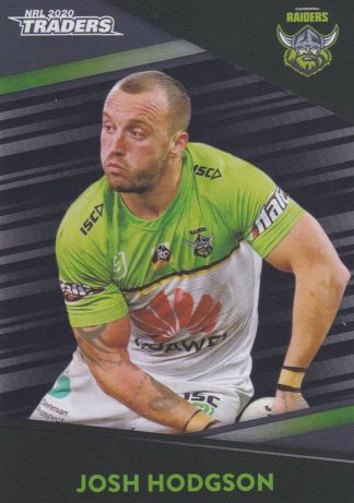 2020 NRL Traders Platinum Parallels - PS015 Josh Hodgson Canberra Raiders