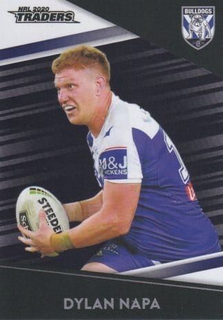 2020 NRL Traders Platinum Parallels - PS028 Dylan Napa Canterbury Bulldogs