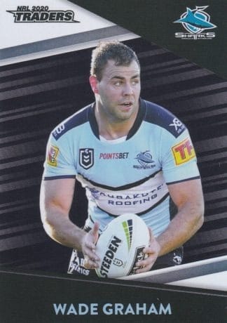 2020 NRL Traders Platinum Parallels - PS034 Wade Graham Cronulla Sharks
