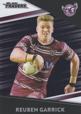 2020 NRL Traders Platinum Parallels - PS054 Reuben Garrick Manly Sea Eagles
