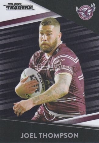 2020 NRL Traders Platinum Parallels - PS058 Joel Thompson Manly Sea Eagles