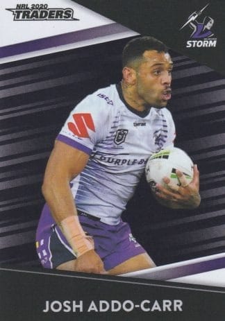2020 NRL Traders Platinum Parallels - PS062 Josh Addo-Carr Melbourne Storm