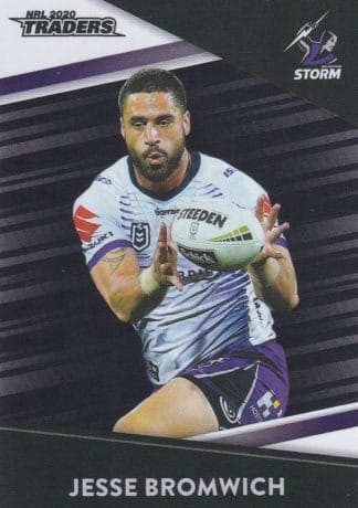 2020 NRL Traders Platinum Parallels - PS064 Jesse Bromwich Melbourne Storm