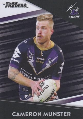 2020 NRL Traders Platinum Parallels - PS068 Cameron Munster Melbourne Storm