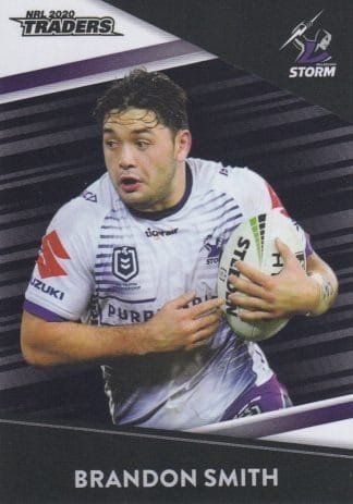 2020 NRL Traders Platinum Parallels - PS069 Brandon Smith Melbourne Storm
