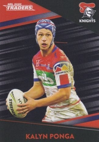 2020 NRL Traders Platinum Parallels - PS078 Kalyn Ponga Newcastle Knights