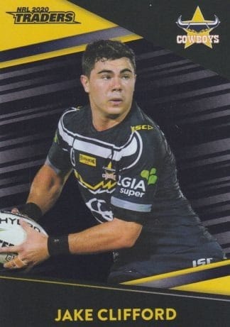 2020 NRL Traders Platinum Parallels - PS083 Jake Clifford North QLD Cowboys