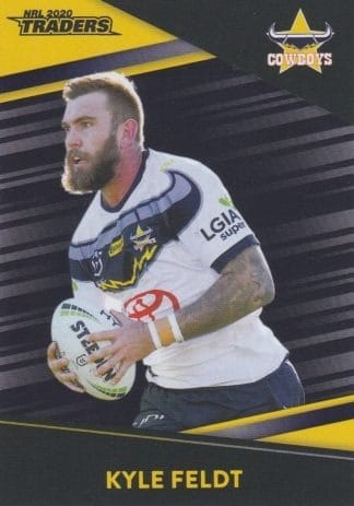 2020 NRL Traders Platinum Parallels - PS085 Kyle Feldt North QLD Cowboys