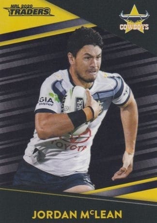 2020 NRL Traders Platinum Parallels - PS088 Jordan McLean North QLD Cowboys