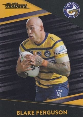2020 NRL Traders Platinum Parallels - PS094 Blake Ferguson Parramatta Eels