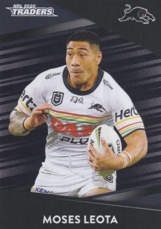 2020 NRL Traders Platinum Parallels - PS106 Moses Leota Penrith Panthers