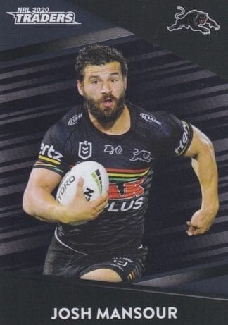 2020 NRL Traders Platinum Parallels - PS107 Josh Mansour Penrith Panthers