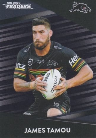 2020 NRL Traders Platinum Parallels - PS108 James Tamou Penrith Panthers