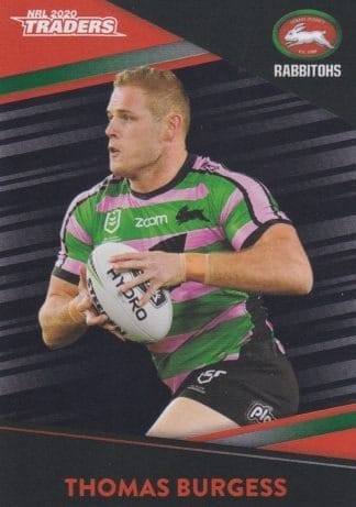 2020 NRL Traders Platinum Parallels - PS112 Thomas Burgess South Sydney Rabbitohs