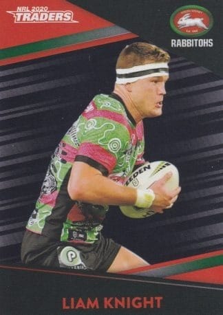 2020 NRL Traders Platinum Parallels - PS117 Liam Knight South Sydney Rabbitohs